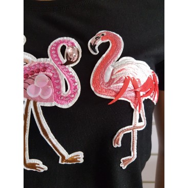 Camiseta flamencos