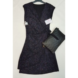 VESTIDO DE FIESTA CRUZADO