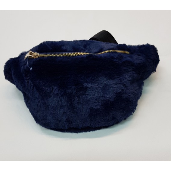 RIÑONERA PELO AZUL MARINO