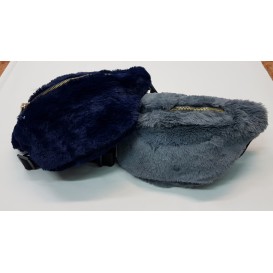 RIÑONERA PELO AZUL MARINO