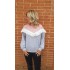 SUDADERA FLECOS ROS Y GRIS