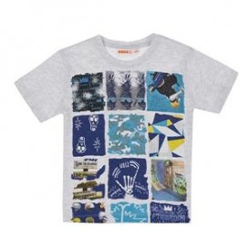 CAMISETA GRIS PINEAPPLE