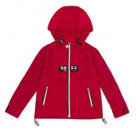 CHAQUETA IMPERMEABLE ROJA UBS2
