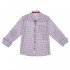 CAMISA NIÑO ESTAMPADO FLORES ROSA
