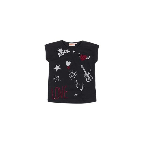 CAMISETA NEGRA ROCK