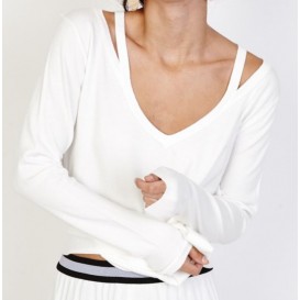 Jersey escote tirantes