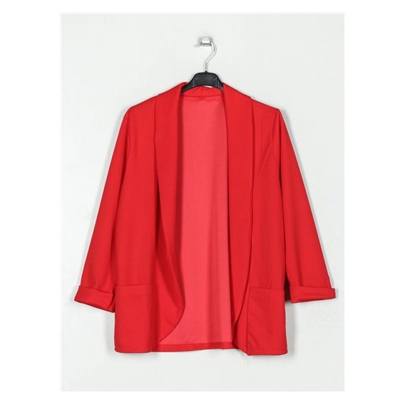 BLAZER ROJO TALLA GRANDE