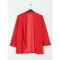 BLAZER ROJO TALLA GRANDE