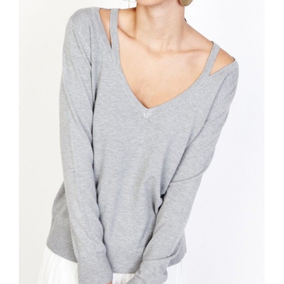 Jersey escote tirantes