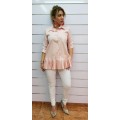 BLUSA PLISADA ROSA