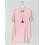 VESTIDO LISO ROSA