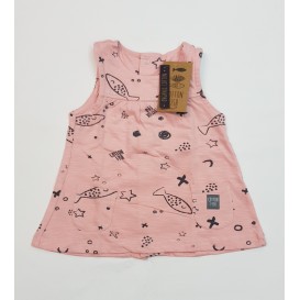 VESTIDO PECES ROSA
