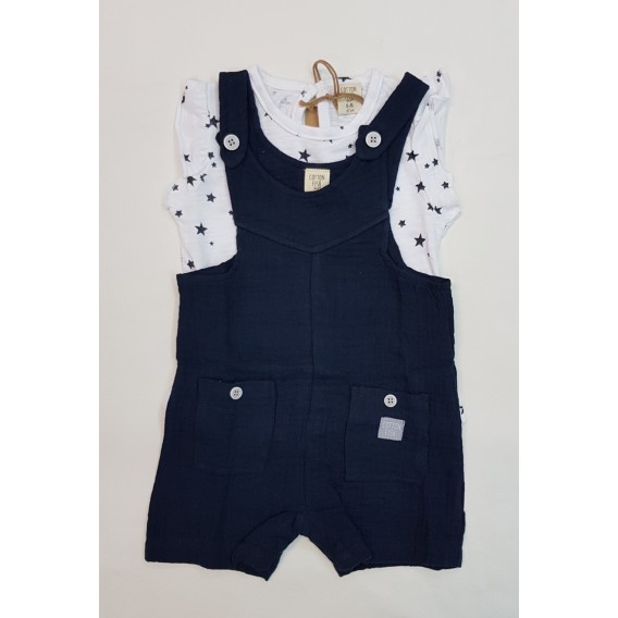 CONJUNTO PETO + CAMISETA ESTRELLAS