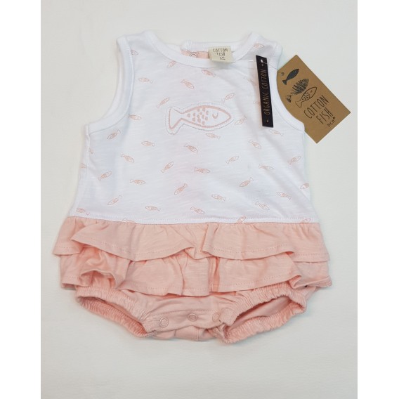 PELELE VESTIDO PECECITOS ROSA