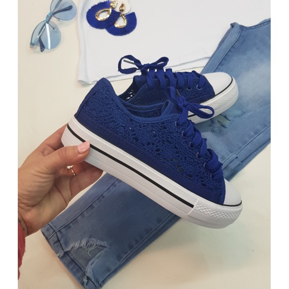 DEPORTIVA CALADA AZUL