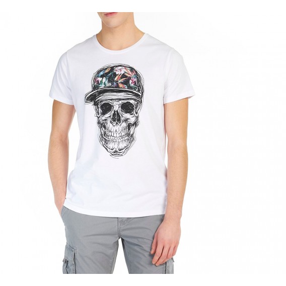 CAMIETA CALAVERA GORRA