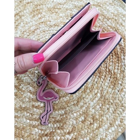 MONEDERO FLAMENCO ROSA PEQUEÑO