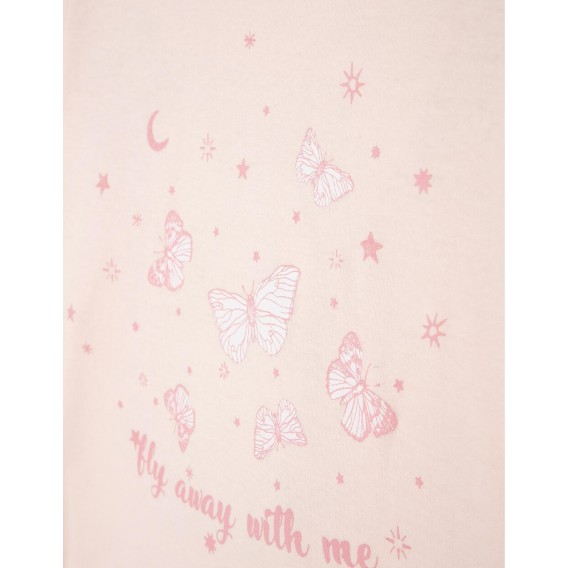 PIJAMA NIÑA ROSA ZIPPY