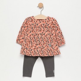 CONJUNTO BEBE LEOPARDO VESTIDO