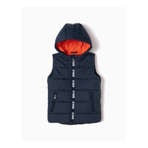 CHALECO AZUL Y NARANJA NIÑO