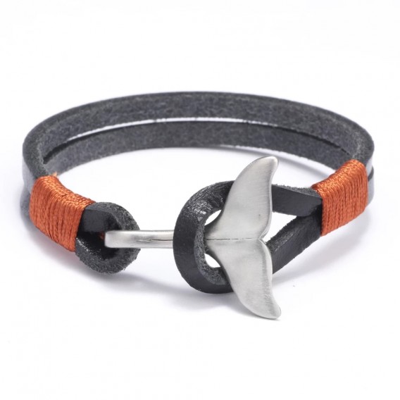 PULSERA WHALE NEGRA