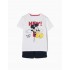 CONJUNTO NIÑO MICKEY CAMISETA Y SHORT