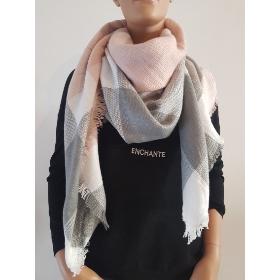 Pañuelo maxi cuadros