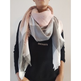 Pañuelo maxi cuadros