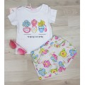 CONJUNTO BEBE FLORES