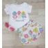 CONJUNTO BEBE FLORES