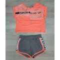 CONJUNTO NIÑA SPORT SALMON