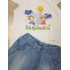 CONJUNTO BEBE PRINCESAS DENIM
