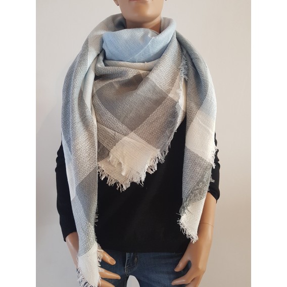 Pañuelo maxi cuadros