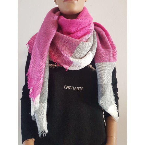 Pañuelo maxi cuadros