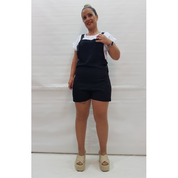 CONJUNTO MONO + CAMISETA NEGRO