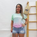 CAMISETA TIE DYE VERDE