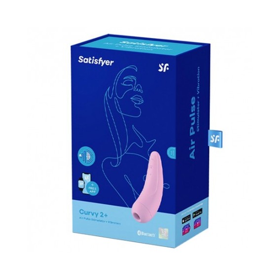 SATISFYER CURVY 2+ ROSA