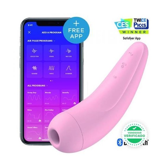 SATISFYER CURVY 2+ ROSA