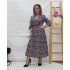 VESTIDO FLORES NEGRO