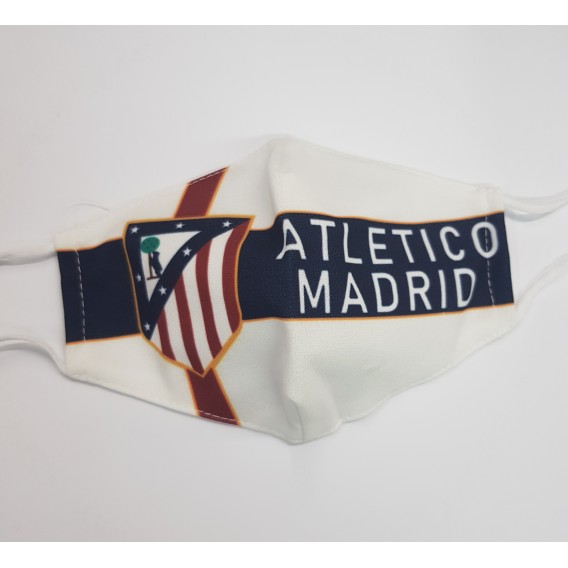 MASCARILLA ATLETICO DE MADRID BLANCA M
