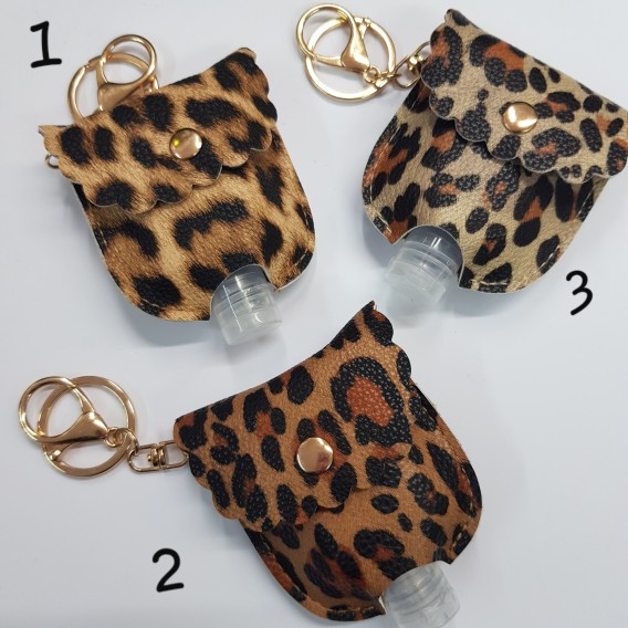 PORTA GEL LEOPARDO