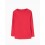 CAMISETA LISA NIÑA ROJA