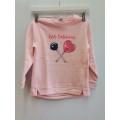 SUDADERA NIÑA ROSA