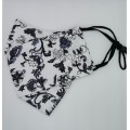 MASCARILLA FLORES BLANCA / ADULTO