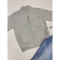 CHAQUETA PUNTO NIÑO GRIS