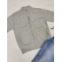 CHAQUETA PUNTO NIÑO GRIS