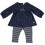 VESTIDO ESTRELLAS + LEGGIN RAYAS