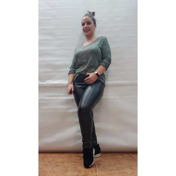 CAMISETA CALAVERA STRASS