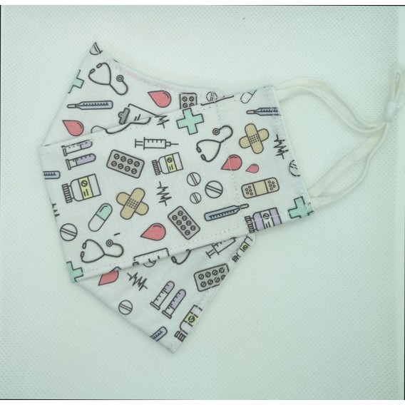 MASCARILLA ESTAMPADO SANITARIOS