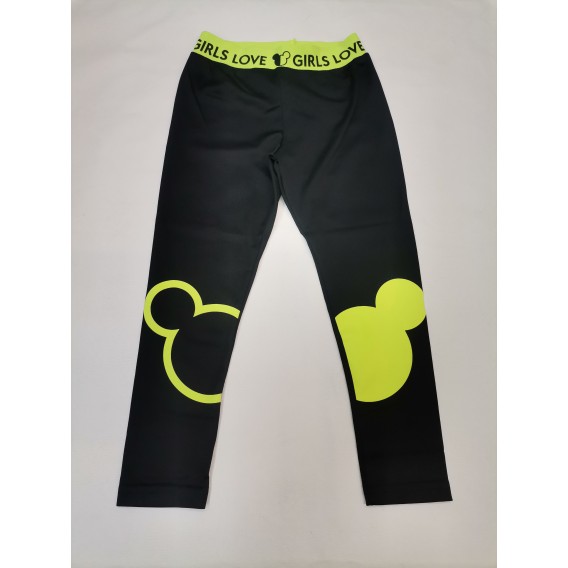 LEGGIN FLUOR MOUSE NIÑA NEGRO
